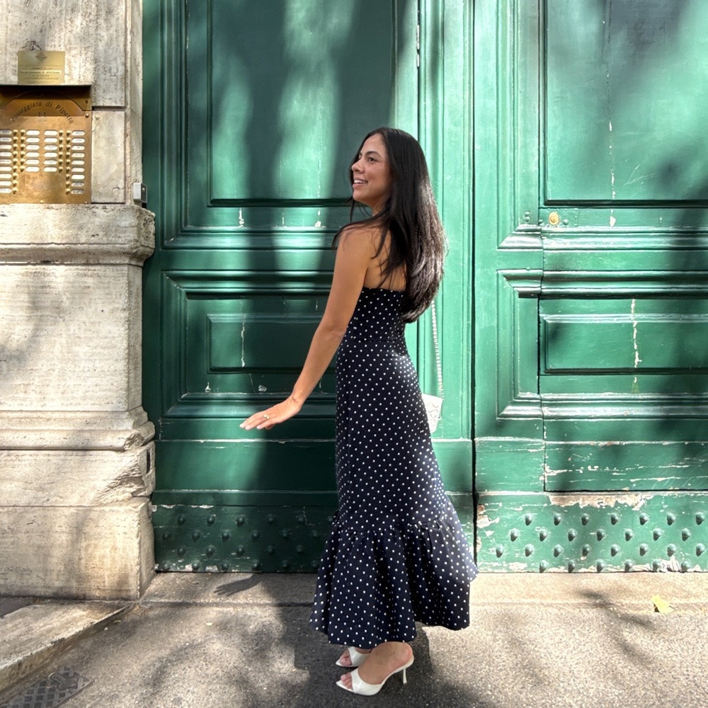ODD MUSE polka dot dress
